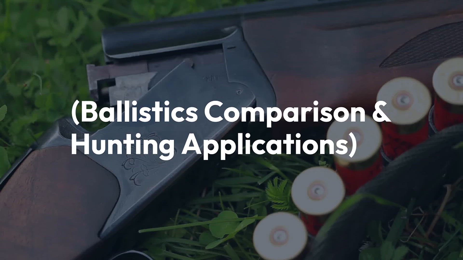 'Video thumbnail for 300 Blackout vs 5.56 vs 308: Which Is Best For You? (Ballistics Comparison & Hunting Applications) * Added "Ballistics Comparison & Hunting Applications" to provide valuable information and attract the right audience.'