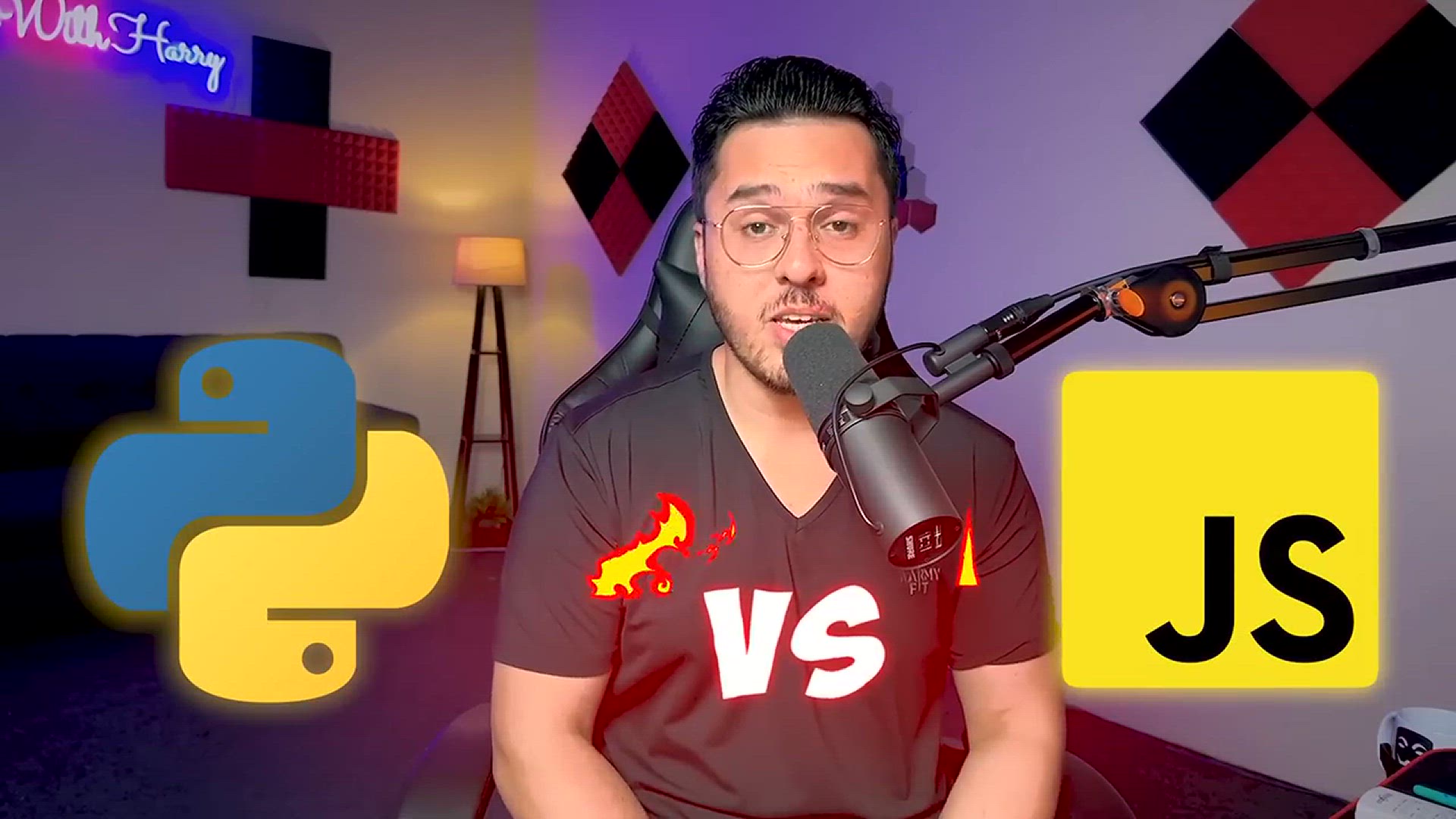 'Video thumbnail for Python vs JavaScript_ Which one to Learn in 2023_ (For Jobs)'