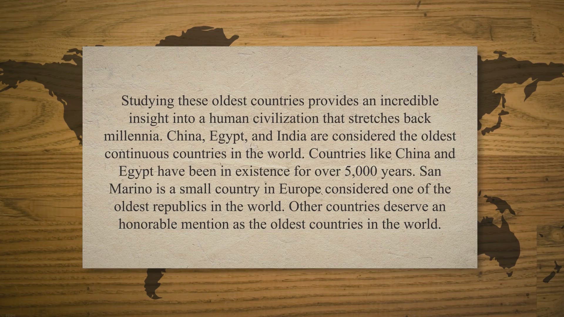 'Video thumbnail for Guide To The Oldest Countries In The World Explained'
