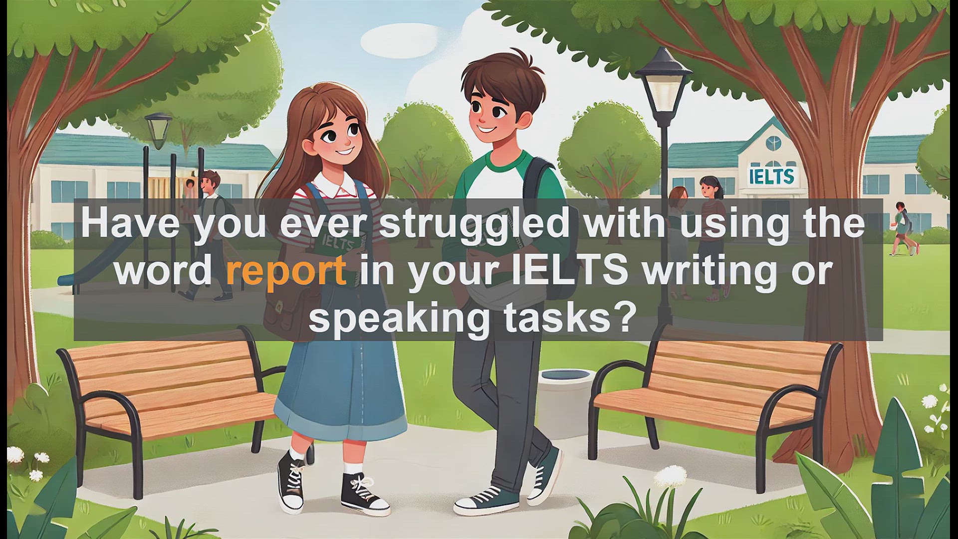'Video thumbnail for 2500 Must Know IELTS 5.5 Vocabulary - How to Use 'Report' in IELTS: Boost Your Exam Performance'