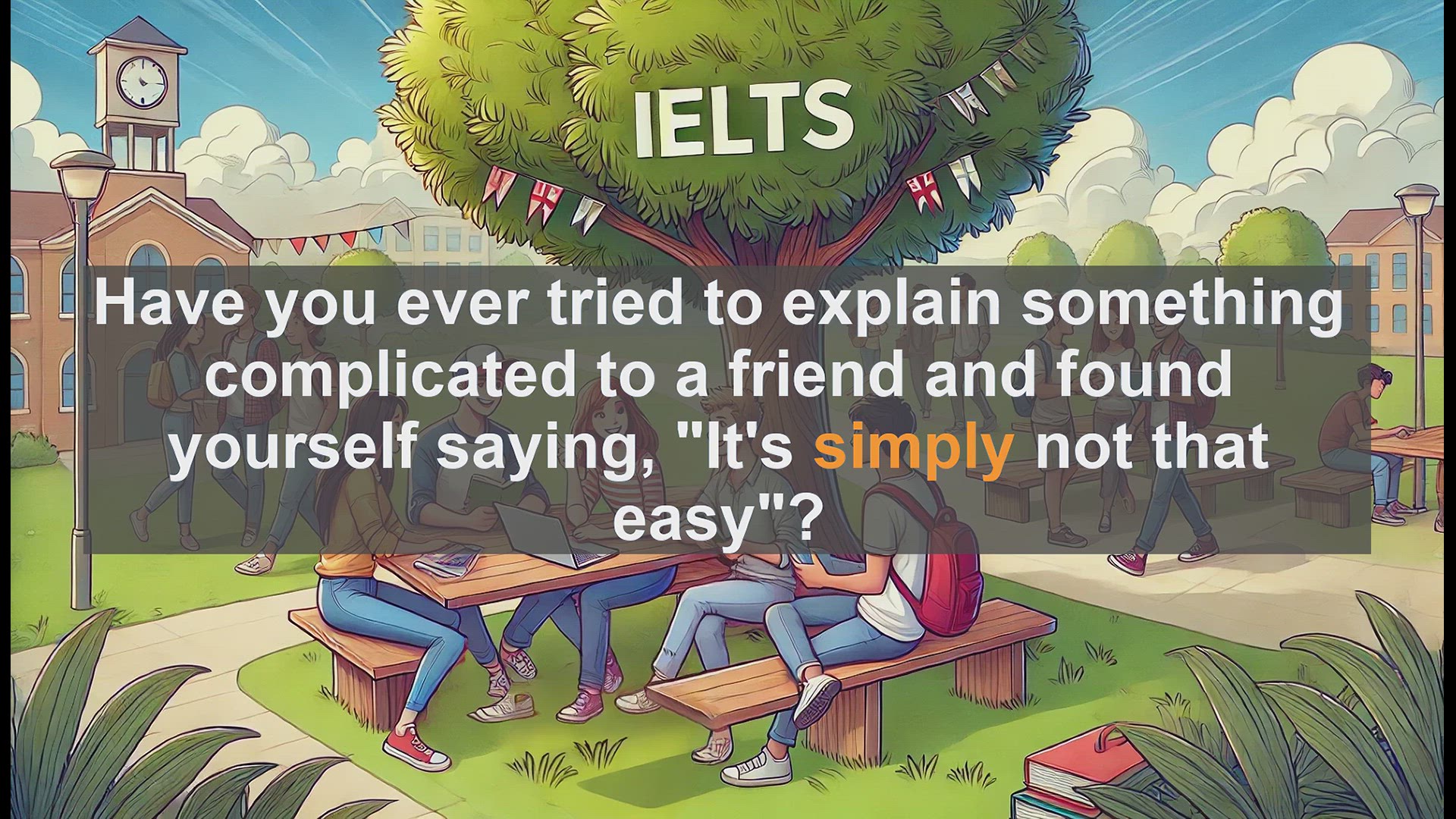 'Video thumbnail for 2500 Must Know IELTS 5.5 Vocabulary - How to Use 'Simply' in IELTS: Meaning, Examples, and Tips'