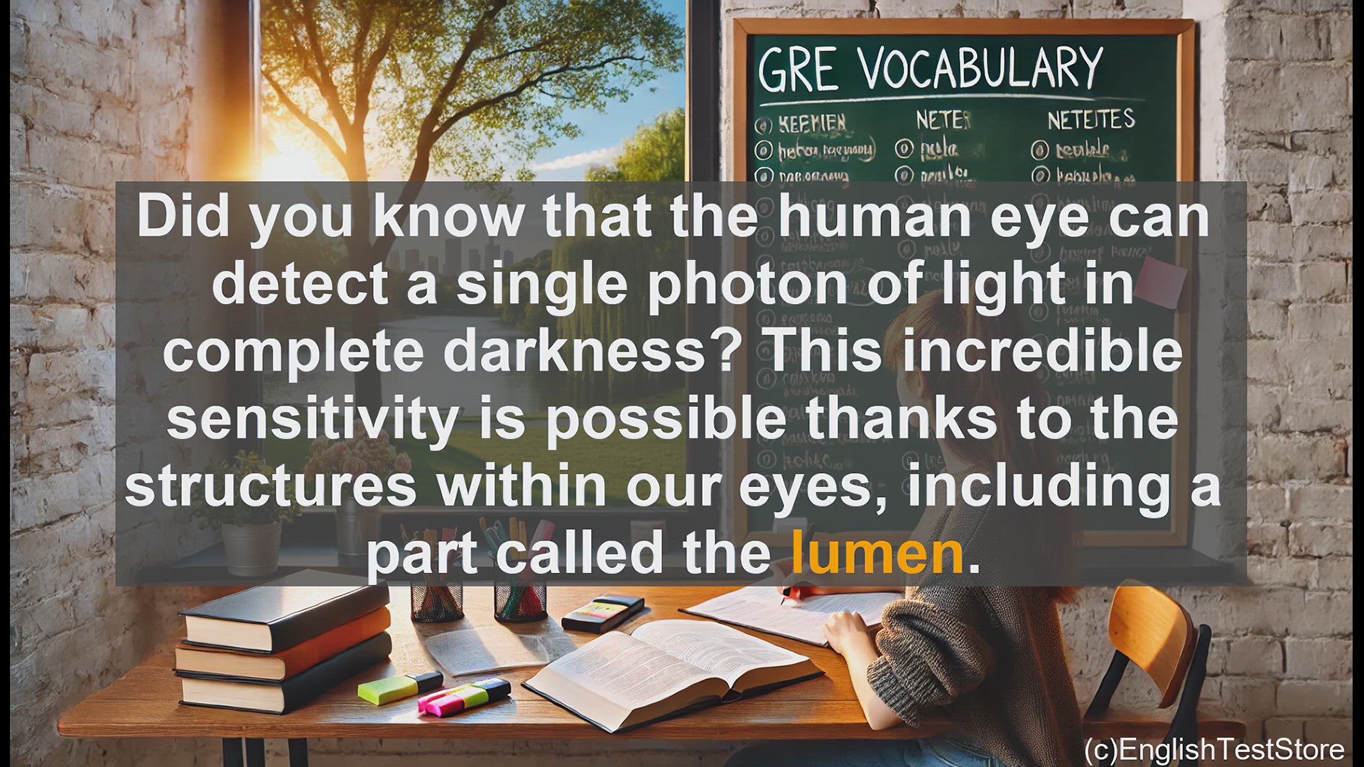 'Video thumbnail for GRE Vocabulary Lesson: Exploring the Fascinating World of Lumens'