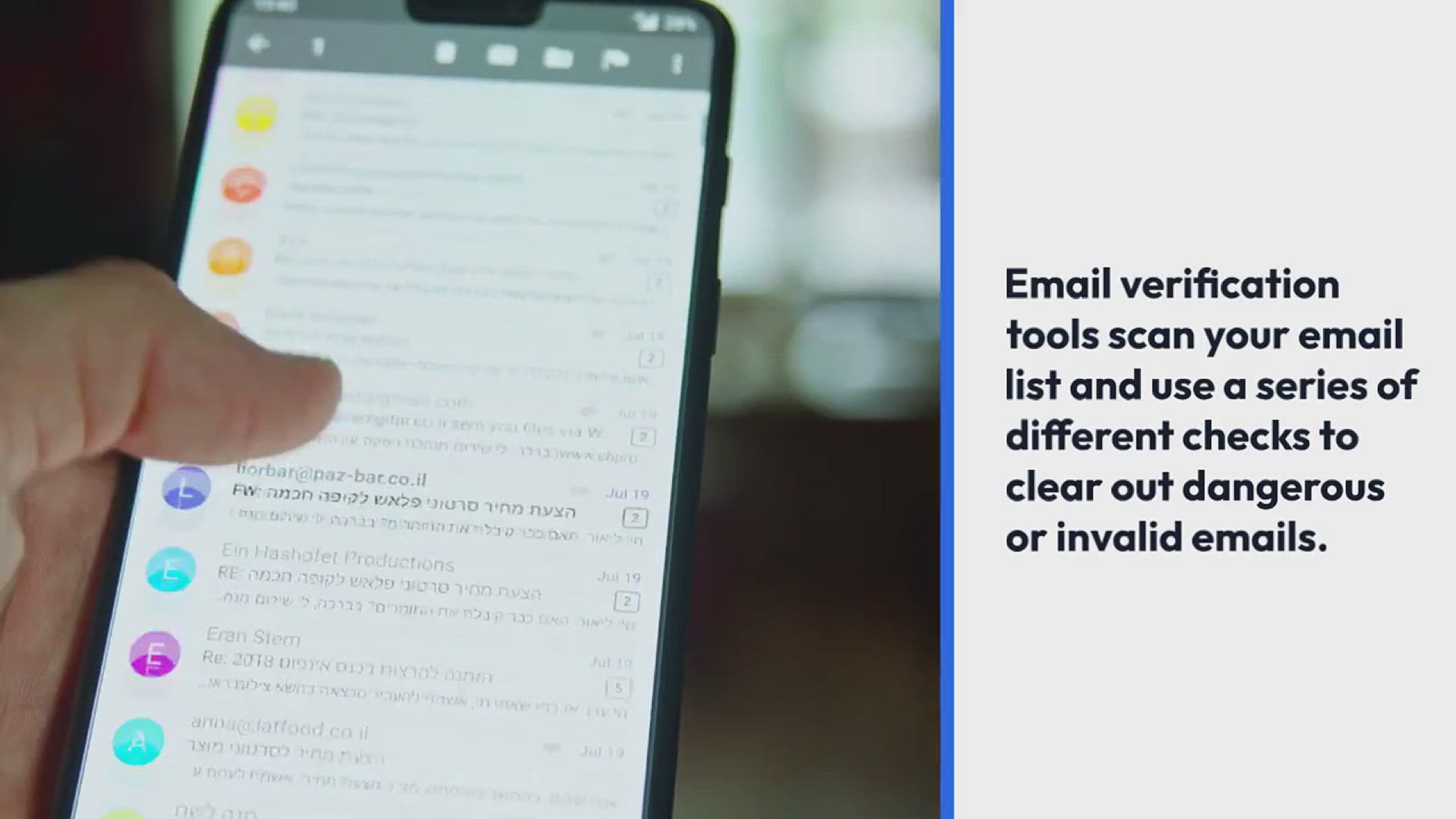 'Video thumbnail for 7 Best Email Verification Tools to Clean Your Email List'