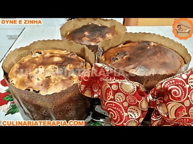 'Video thumbnail for 🎄BOLOTONE DE NATAL - Bolo Panetone com Leite Condensado @Culinariaterapia'