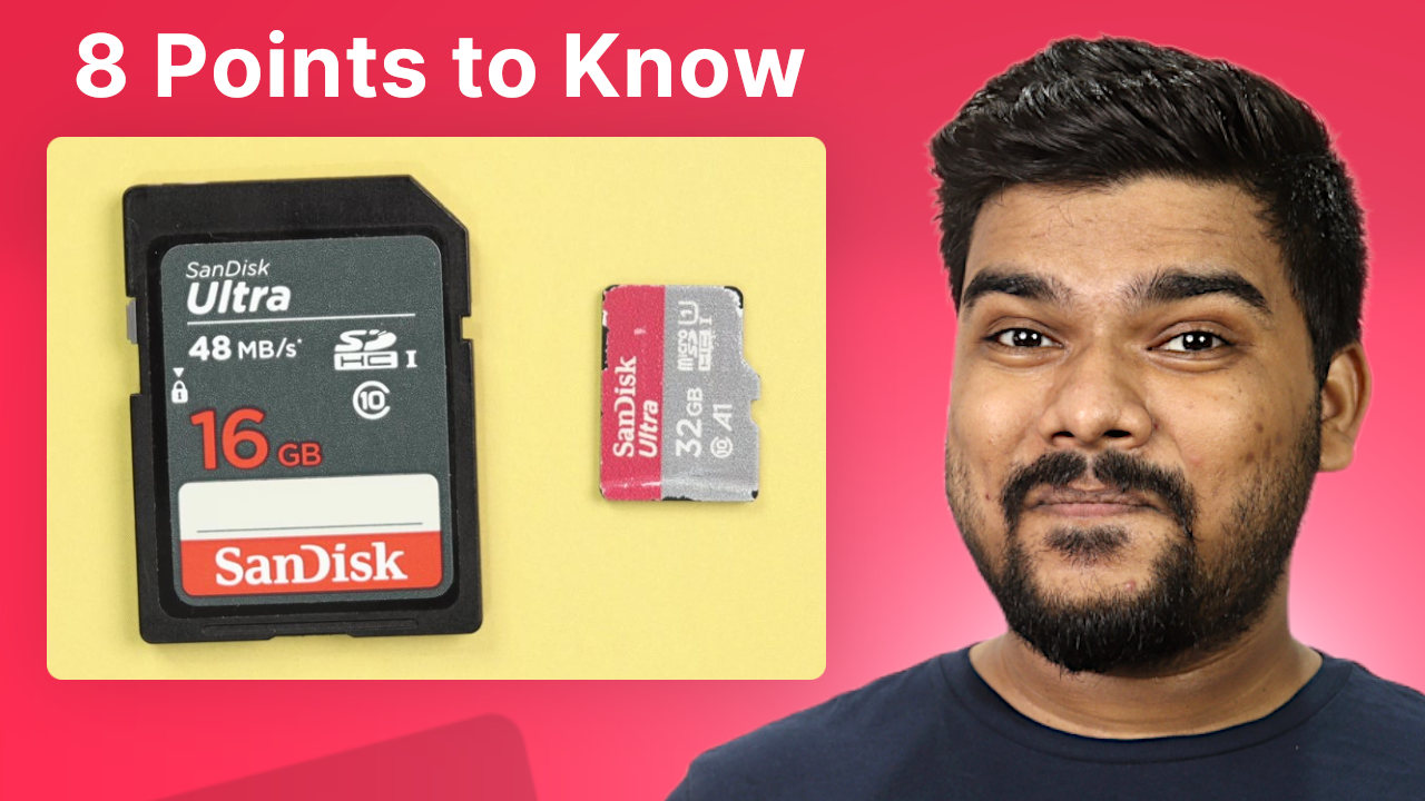 'Video thumbnail for Memory Card Buying Guide: 8 Points to Know'