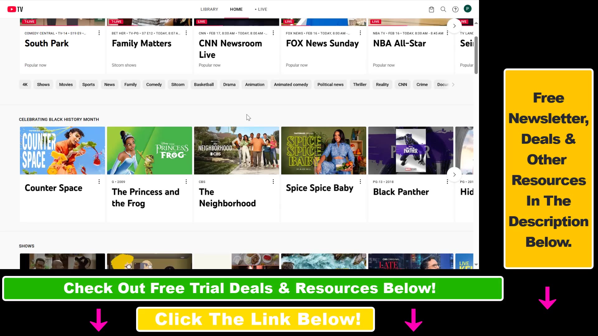 'Video thumbnail for How To Watch MTV On YouTube TV? [in 2025]'