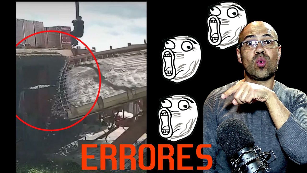 'Video thumbnail for Colapso de losa durante el vaciado'