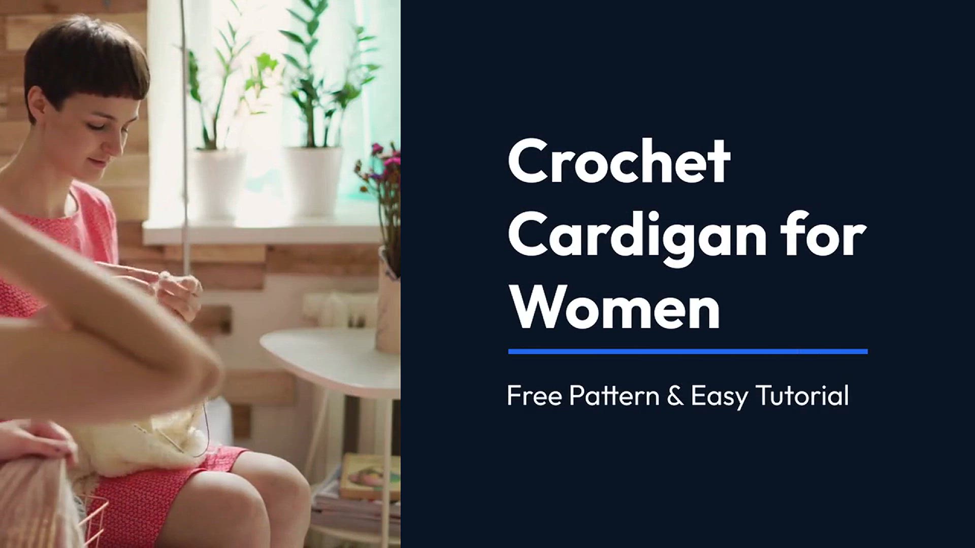 'Video thumbnail for Crochet Cardigan for Women Free Pattern'