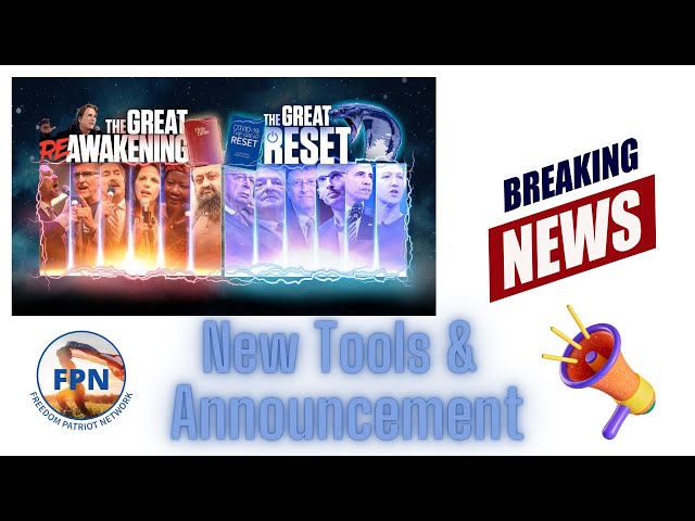 Video thumbnail for Join Us for Exciting News for New Tools & Announcement with ReAwaken America Tour
