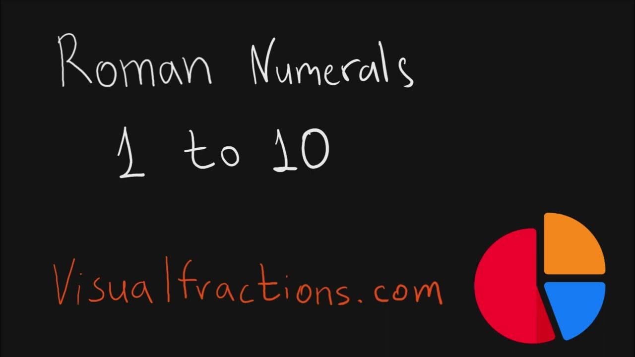 Roman Numerals Chart (video lessons, examples, solutions)