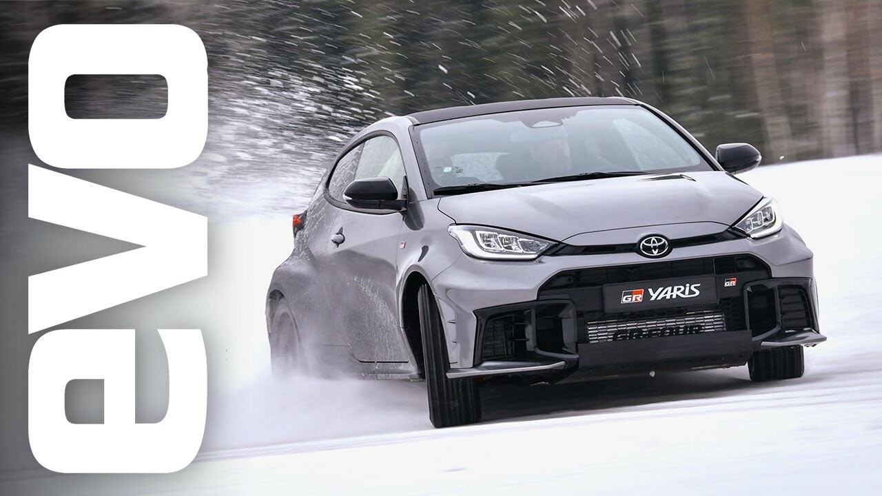 Video thumbnail for New Toyota GR Yaris Gen 2 review on ice | evo