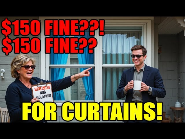 Video thumbnail for I Got Fined for Curtain Color… by the HOA Karen 🤯 | True Story