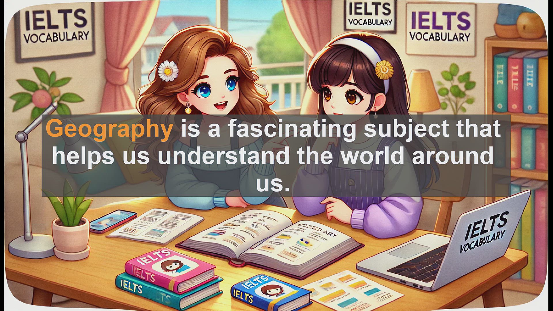 'Video thumbnail for 2500 Must Know IELTS 5.5 Vocabulary - Understanding Geography: Key Concepts for IELTS Success'