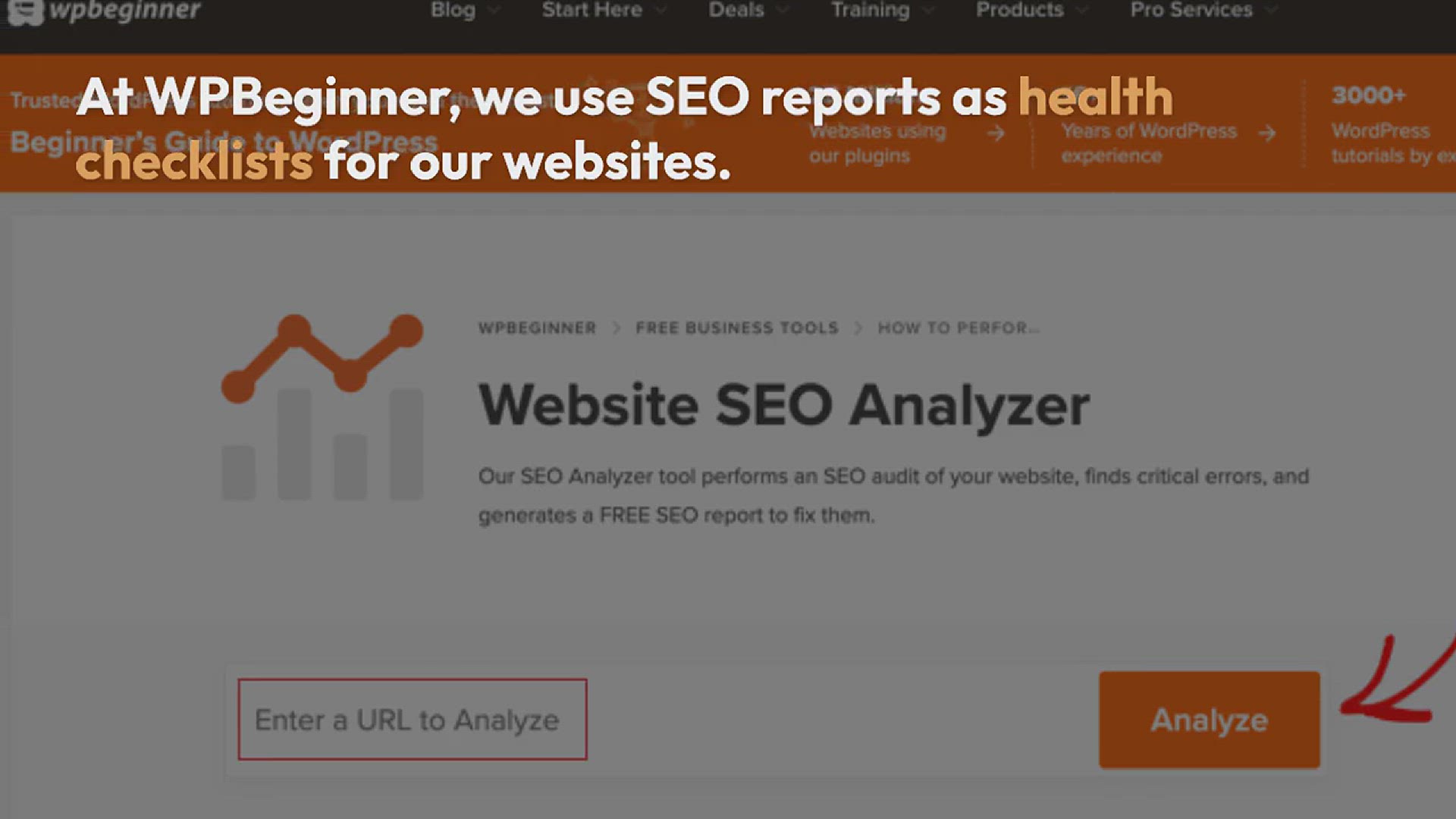'Video thumbnail for How to Create an SEO Report for Your WordPress Site'