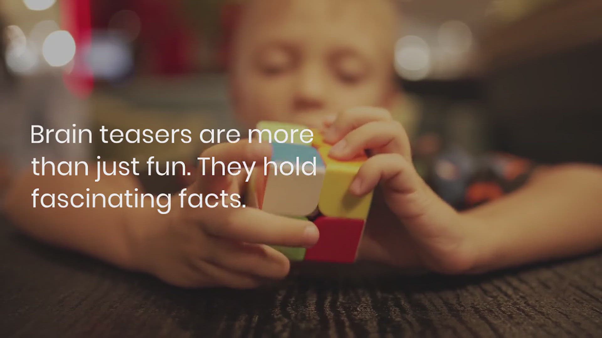 'Video thumbnail for Brain Teaser Fun Facts'