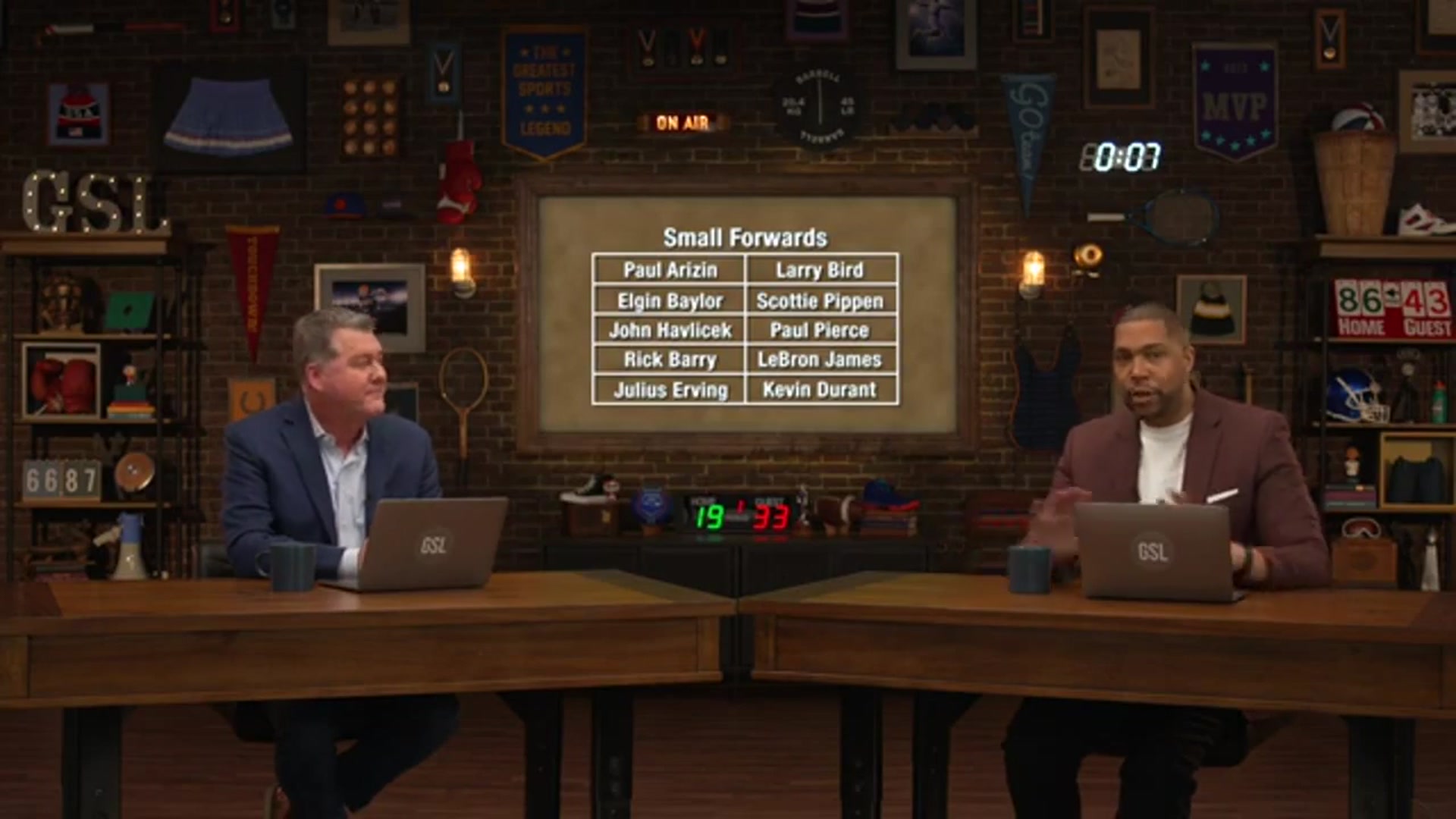 'Video thumbnail for Greatest Sports Legends Then and Now - Features Small Forward -Larry Bird for all star team 1'