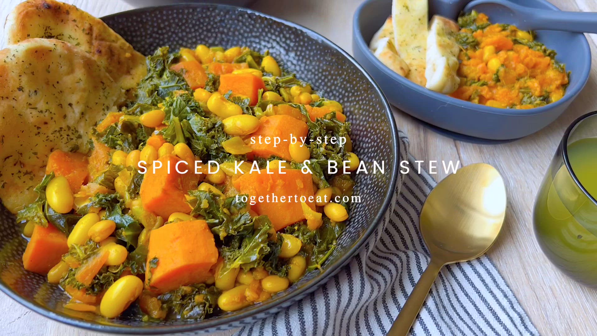'Video thumbnail for Kale and Bean Stew'