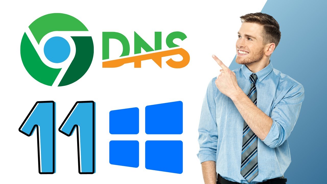 'Video thumbnail for How to Change DNS Server in Google Chrome on Windows 11 or 10 | GearUpWindows Tutorial'