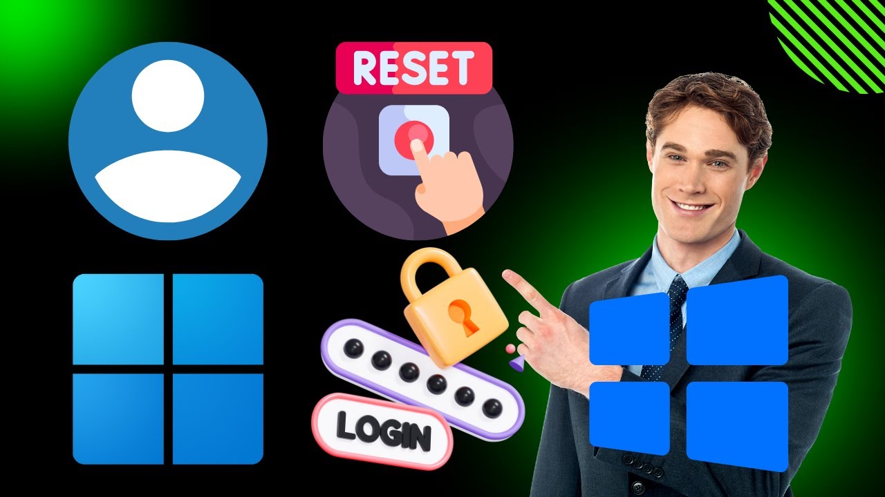 'Video thumbnail for How to Reset or Change Local User Account Password on Windows 11 or 10 | GearUpWindows Tutorial'