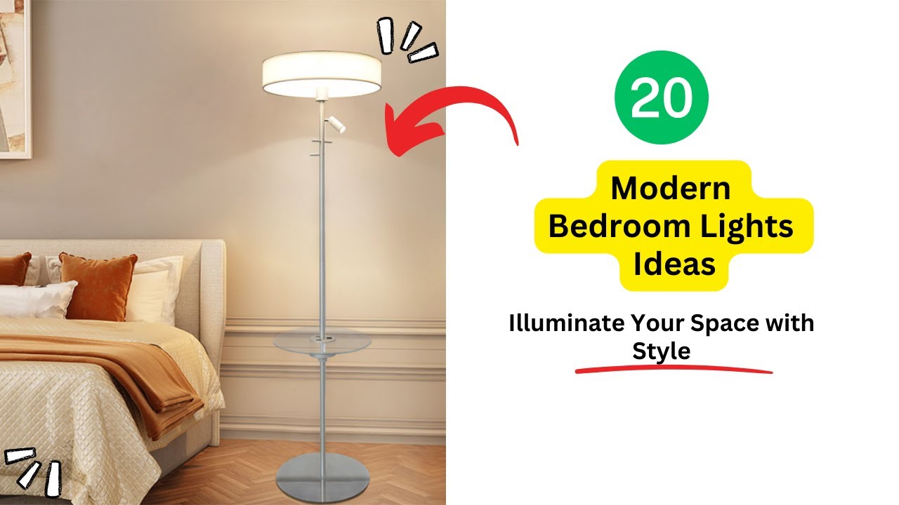 'Video thumbnail for Modern Bedroom Lights Ideas | Illuminate Your Space with Style'
