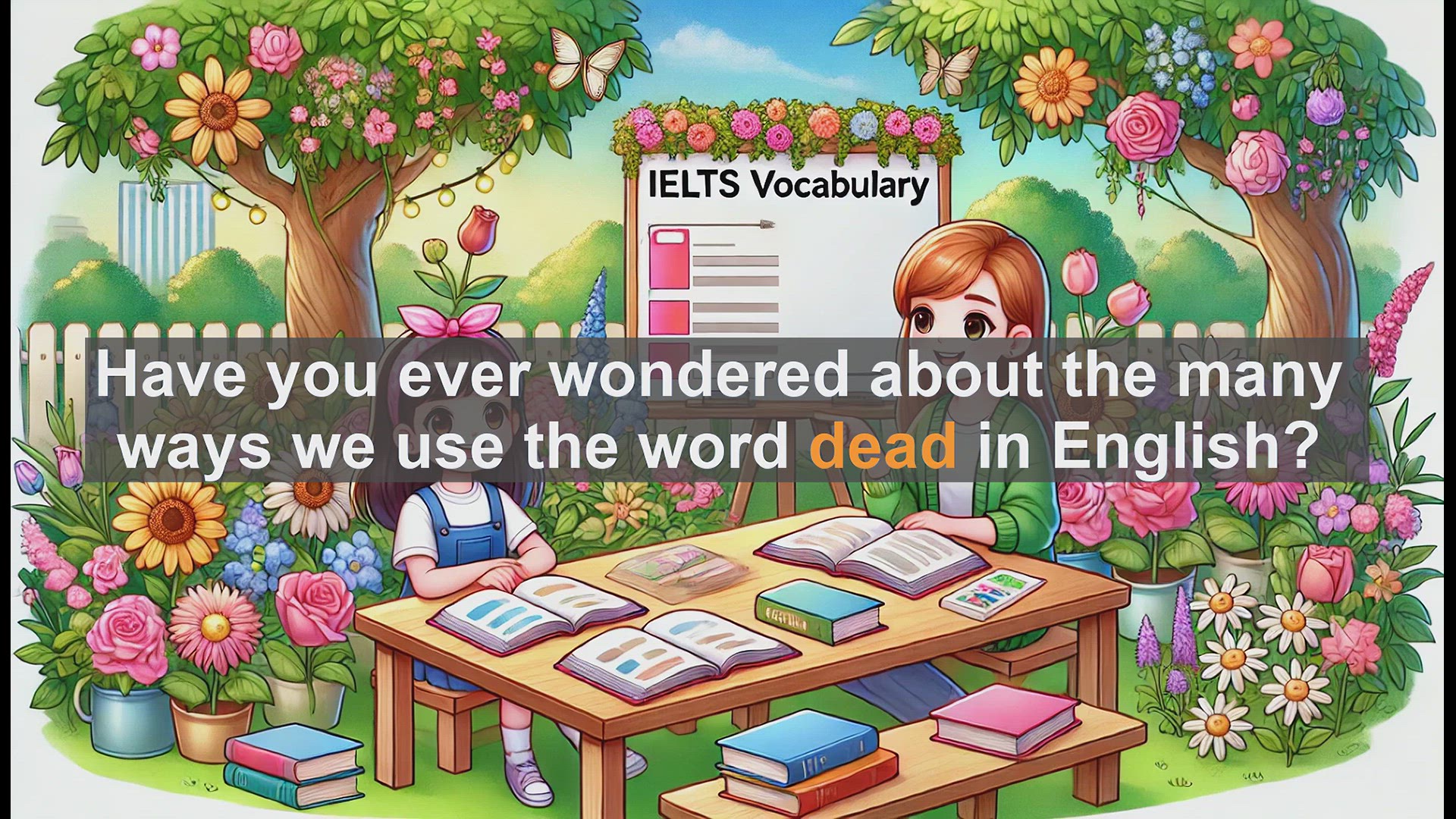 'Video thumbnail for 2500 Must Know IELTS 5.5 Vocabulary - Understanding the Word 'Dead' in English: Essential IELTS Vocabulary'