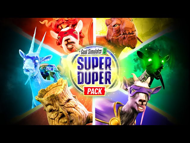 Video thumbnail for Goat Simulator 3 Super Duper Pack Screenshots