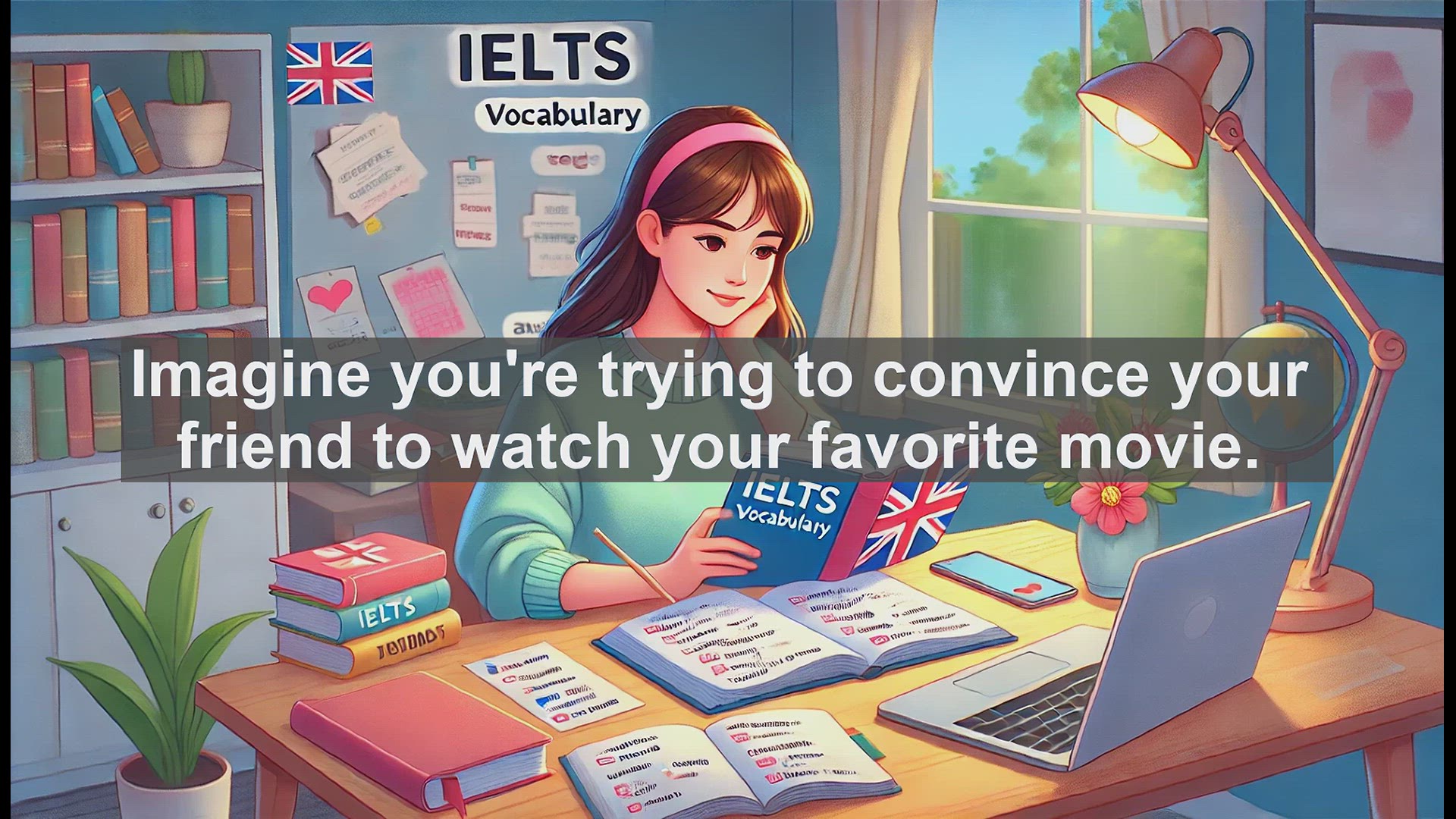 'Video thumbnail for 2500 Must Know IELTS 5.5 Vocabulary - Understanding 'Persuade': A Key Word for IELTS Success'