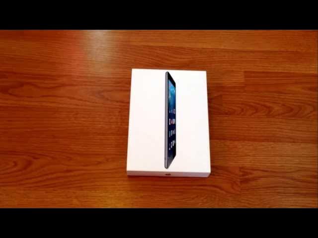 'Video thumbnail for iPad Air Unboxing and Initial Hands On'
