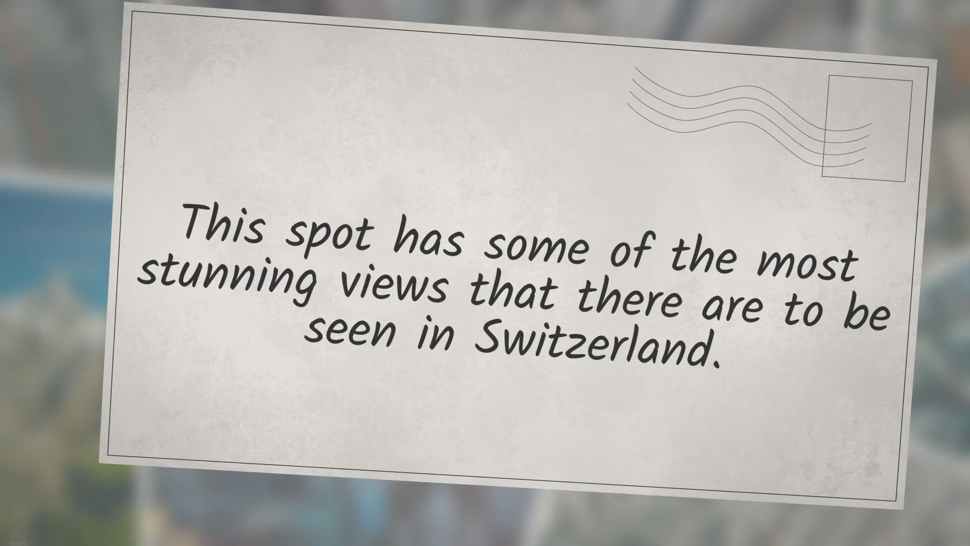 Video thumbnail for 21 BEST PHOTOGRAPHY SPOTS IN SWITZERLAND