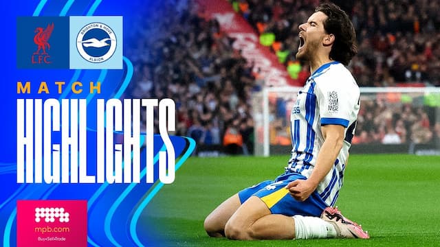 Video thumbnail for HIGHLIGHTS | Liverpool v Brighton | Premier League