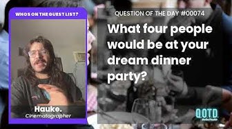 Video thumbnail for Hauke's Dream Dinner Party: Edgar Allen Poe, Ridley Scott, and more!