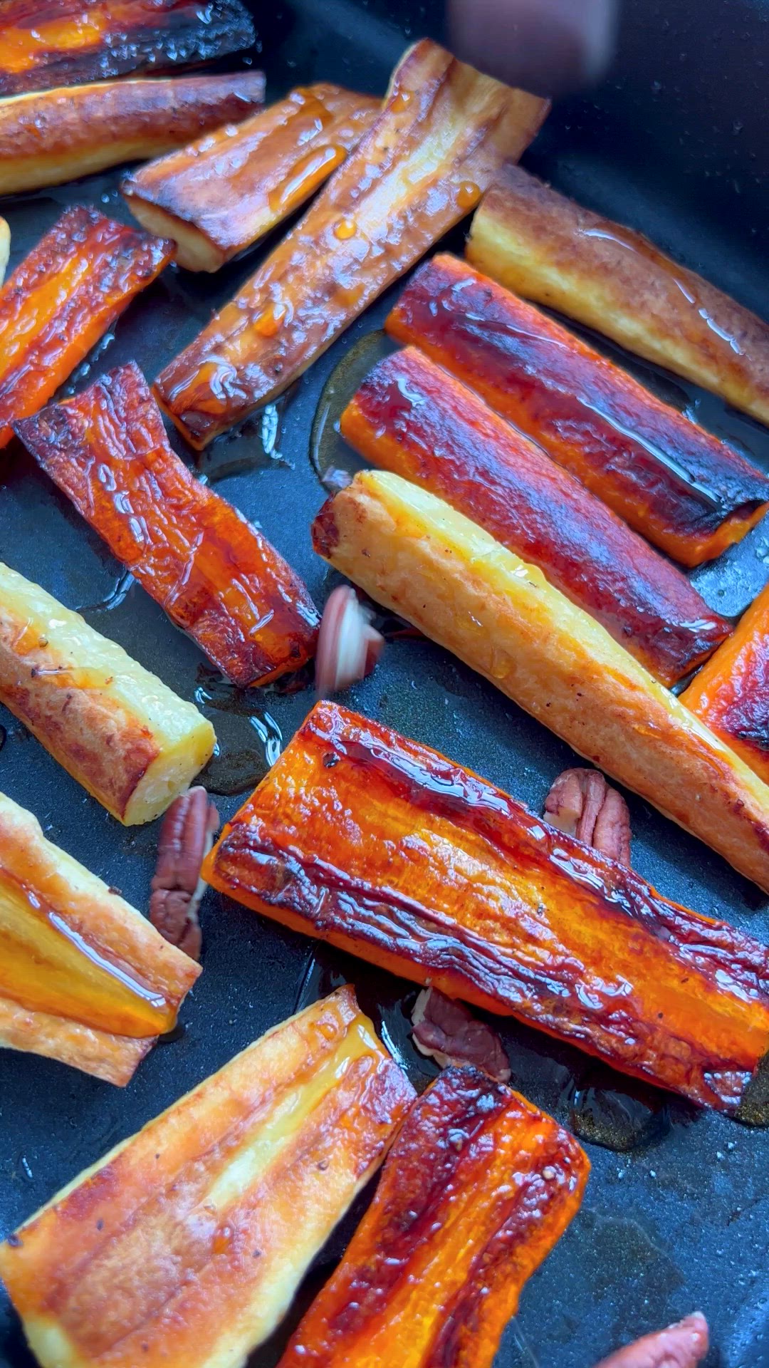 'Video thumbnail for Maple Roast Parsnips & Carrots'