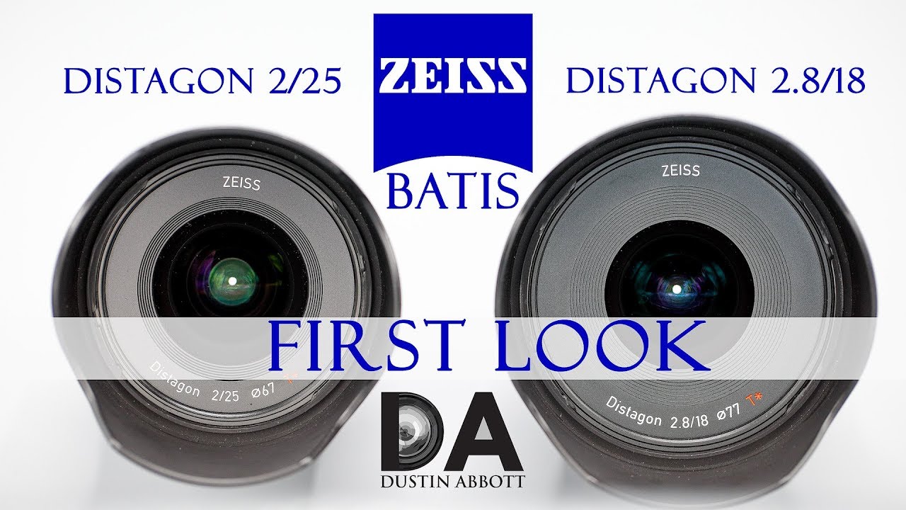 Zeiss Batis 18mm f/2.8 & 25mm f/2: First Look | 4K