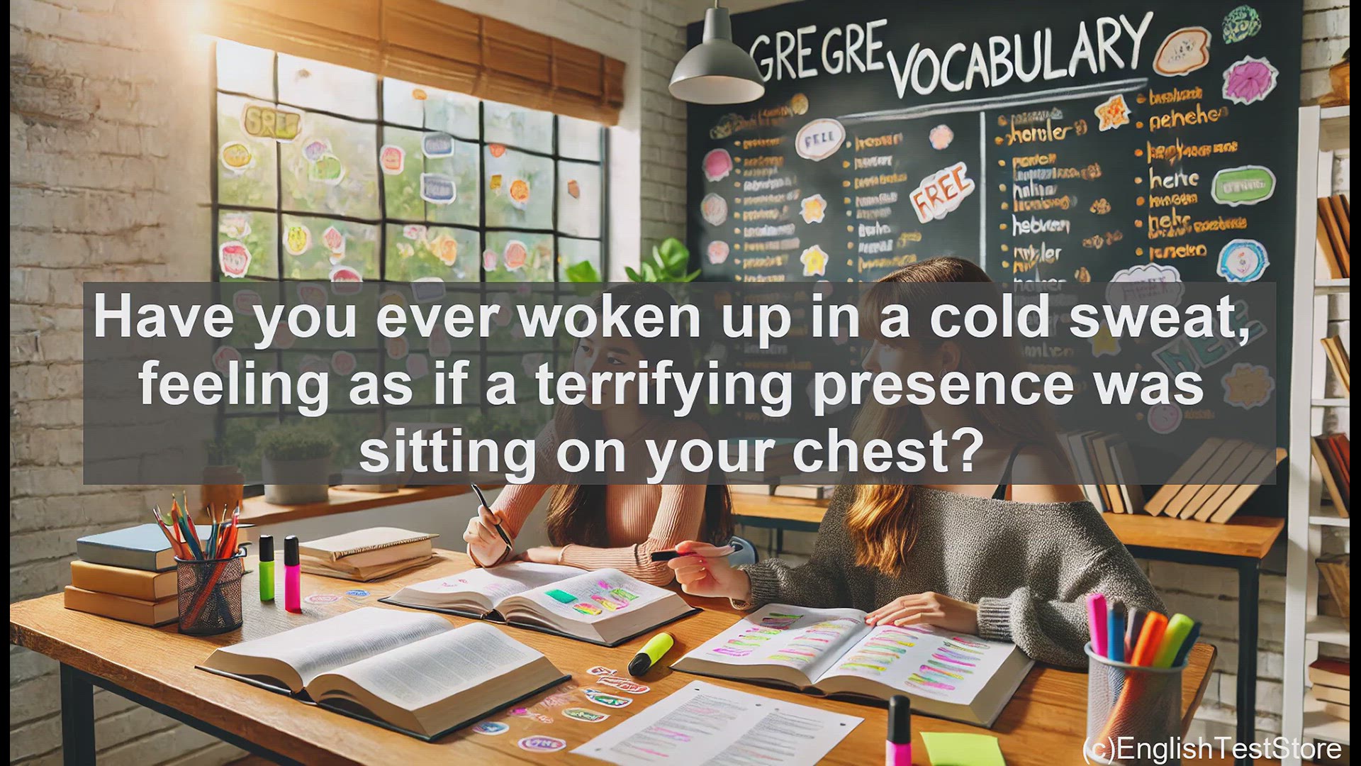 'Video thumbnail for GRE Vocabulary Lesson: Incubus - Unraveling the Nightmarish Demon'