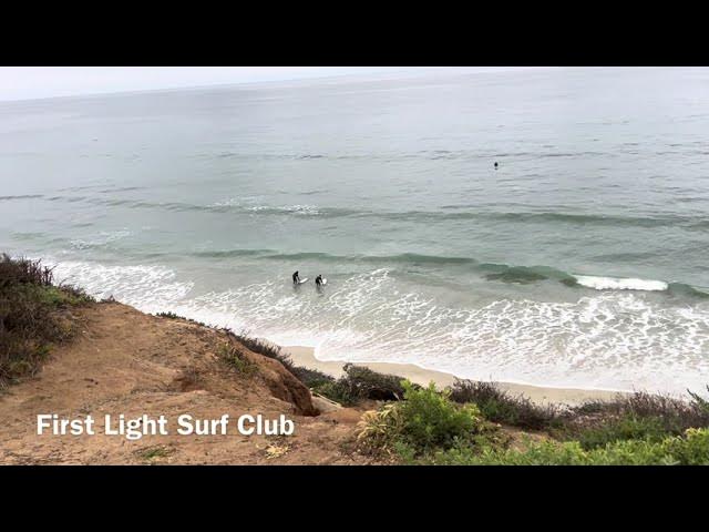 'Video thumbnail for Surfing Meetups & Groups in San Diego: First Light Surf Club'