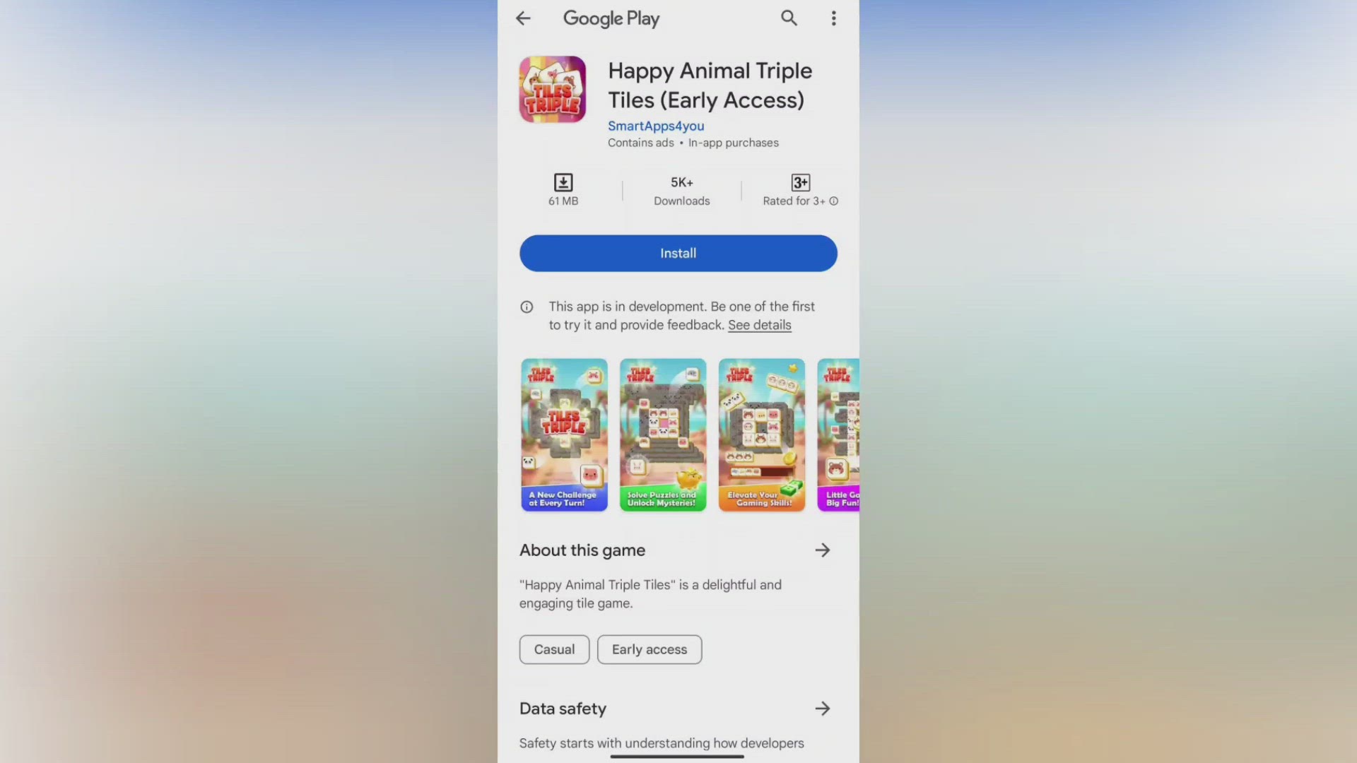 'Video thumbnail for مراجعة لعبة Happy Animal Triple Tiles: هل هي لعبة نصابة أم لعبة حقيقية تدفع المال؟'