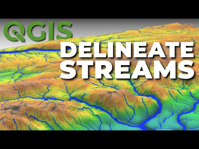Video thumbnail for QGIS Stream Delineation with GRASS
