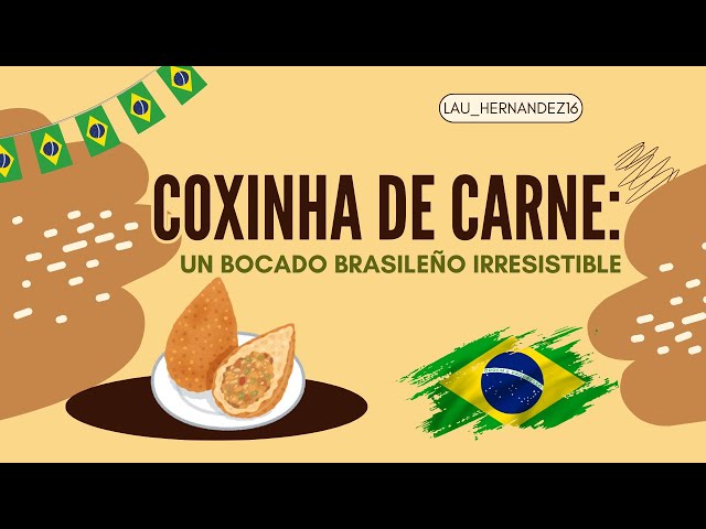 'Video thumbnail for Coxinha de Carne: Un Bocado Brasileño Irresistible - LAURA'