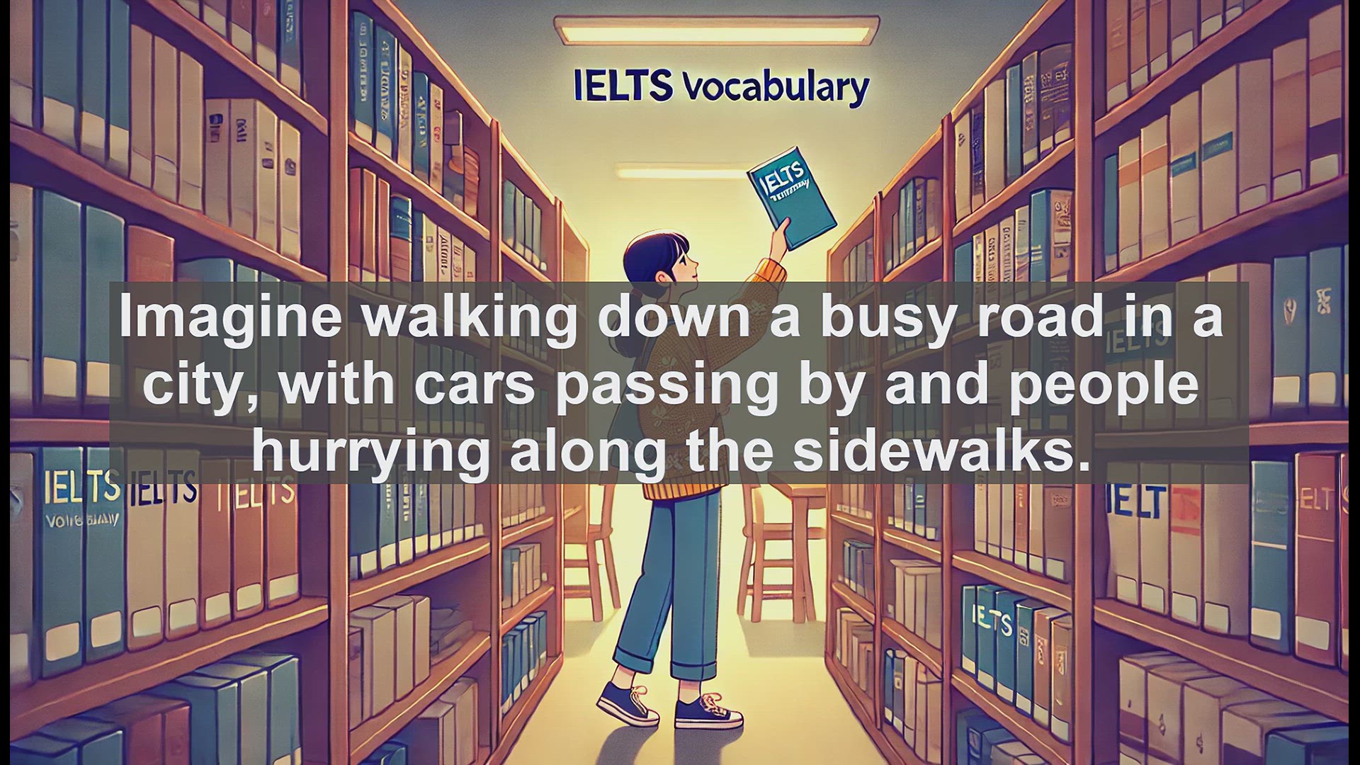 'Video thumbnail for 2500 Must Know IELTS 5.5 Vocabulary - Understanding 'Street': Essential Vocabulary for IELTS Success'