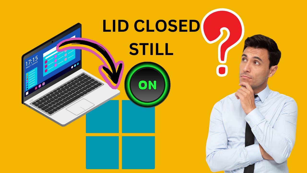 'Video thumbnail for How to Keep your Monitor On when Laptop is Closed in Windows 11 | GearUpWindows Tutorial'