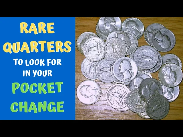 'Video thumbnail for Rare Quarters That Can Be Found In Circulation And In Your Pocket Change!'