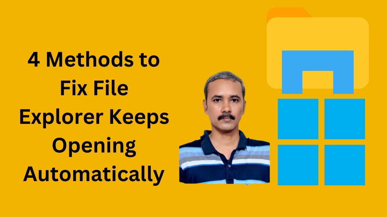 'Video thumbnail for File Explorer Keeps Opening on Windows 11, How to Fix it (4 Methods) | GearUpWindows Tutorial'