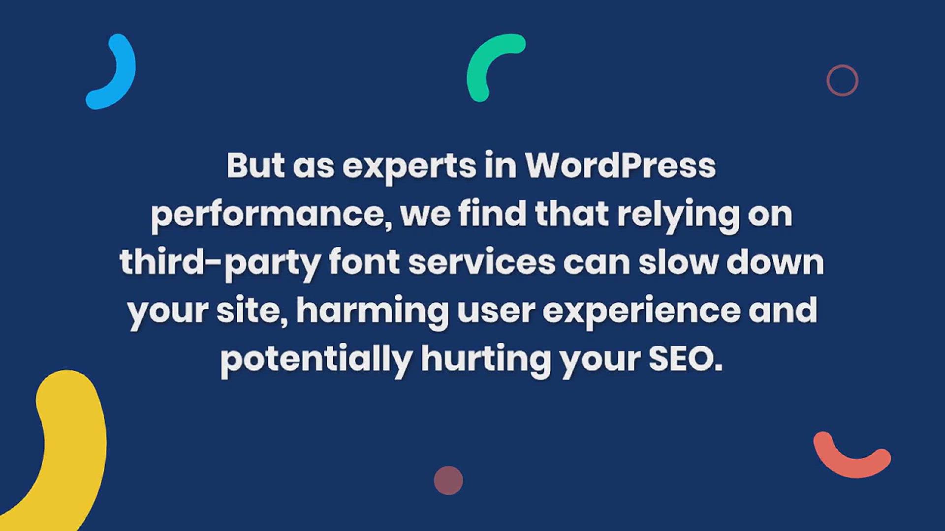 'Video thumbnail for How to Host Local Fonts in WordPress for a Faster Website'