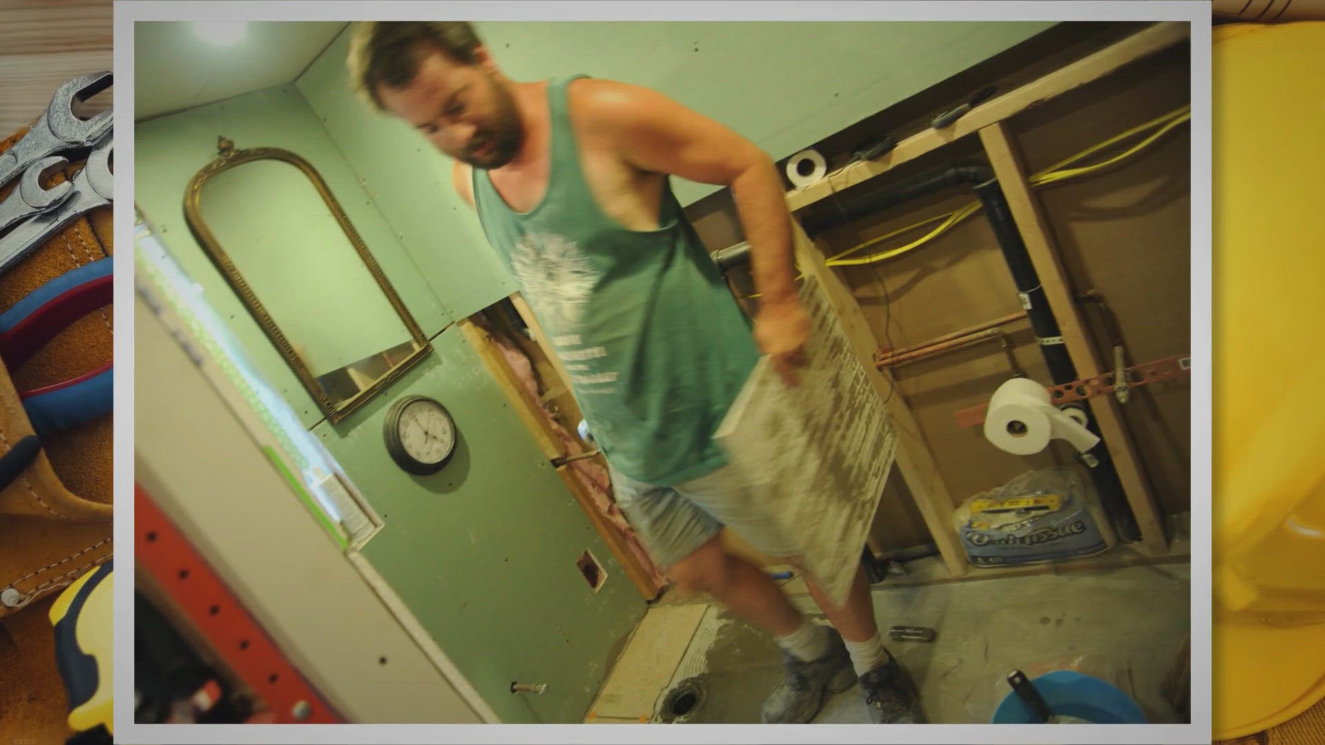 'Video thumbnail for How To Install a Toilet Paper Holder in Drywall'