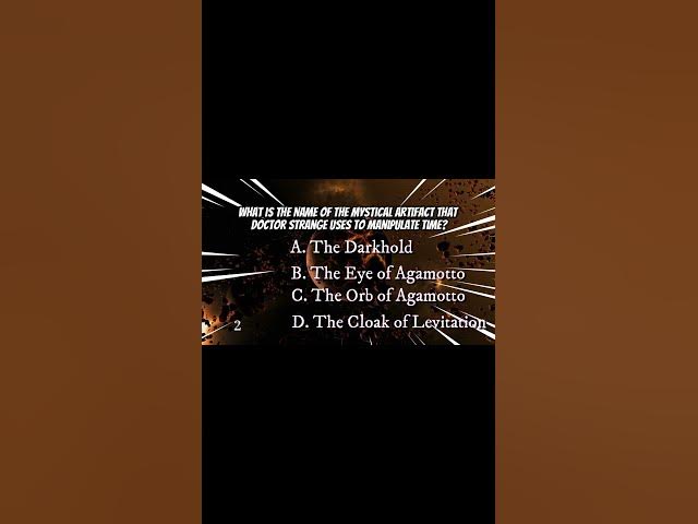 Video thumbnail for Ultimate MCU Quiz: Test Your Knowledge of Marvel’s Hidden Details!   #ironman  #thor  #marvelfans