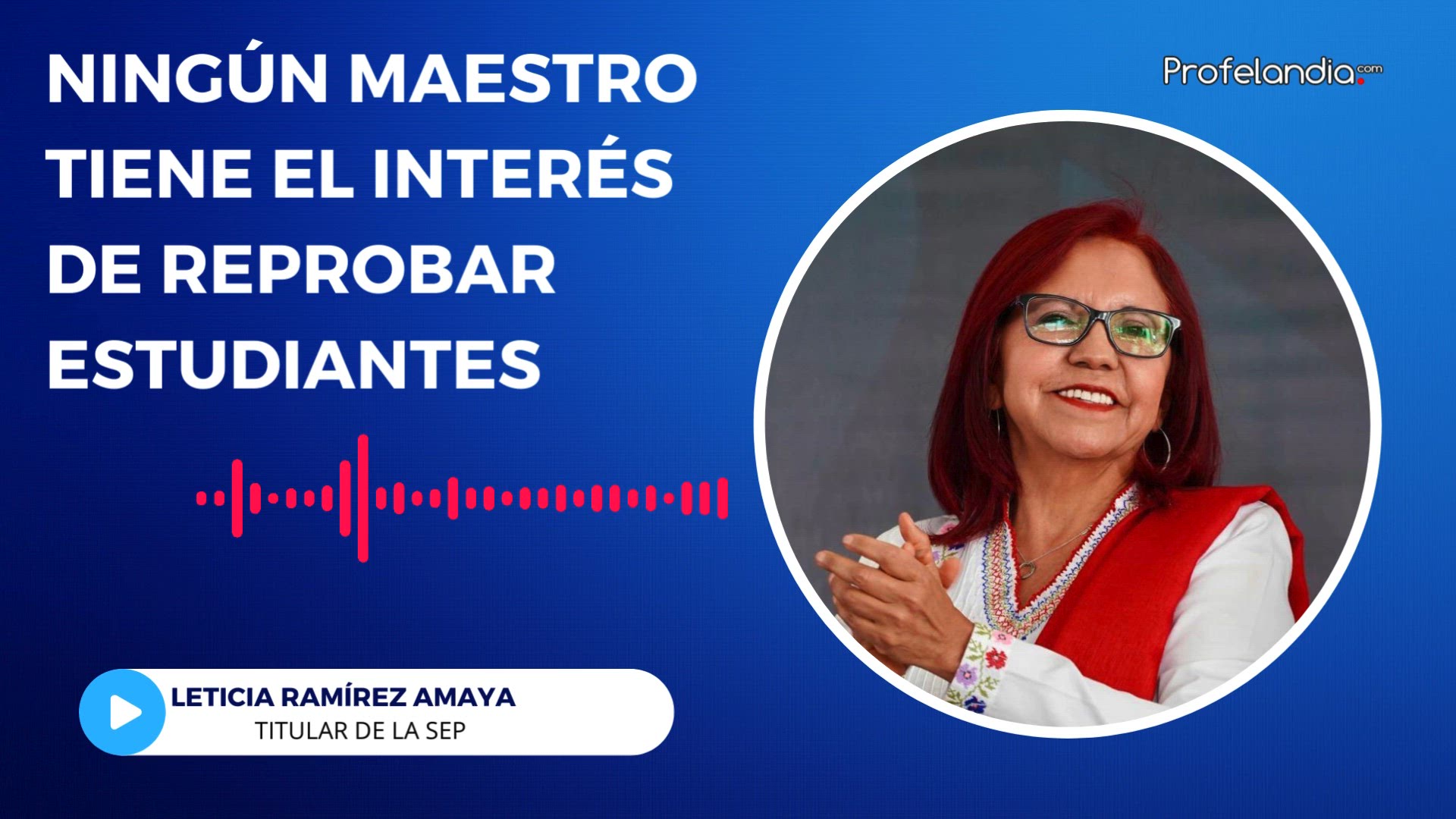 'Video thumbnail for Maestros no tienen interés en reprobar estudiantes: SEP'