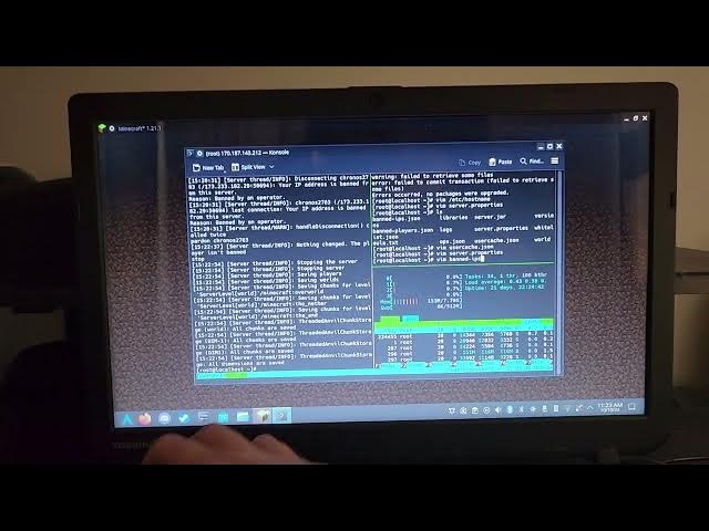 Video thumbnail for this is how i unban myself from my own minecraft server.