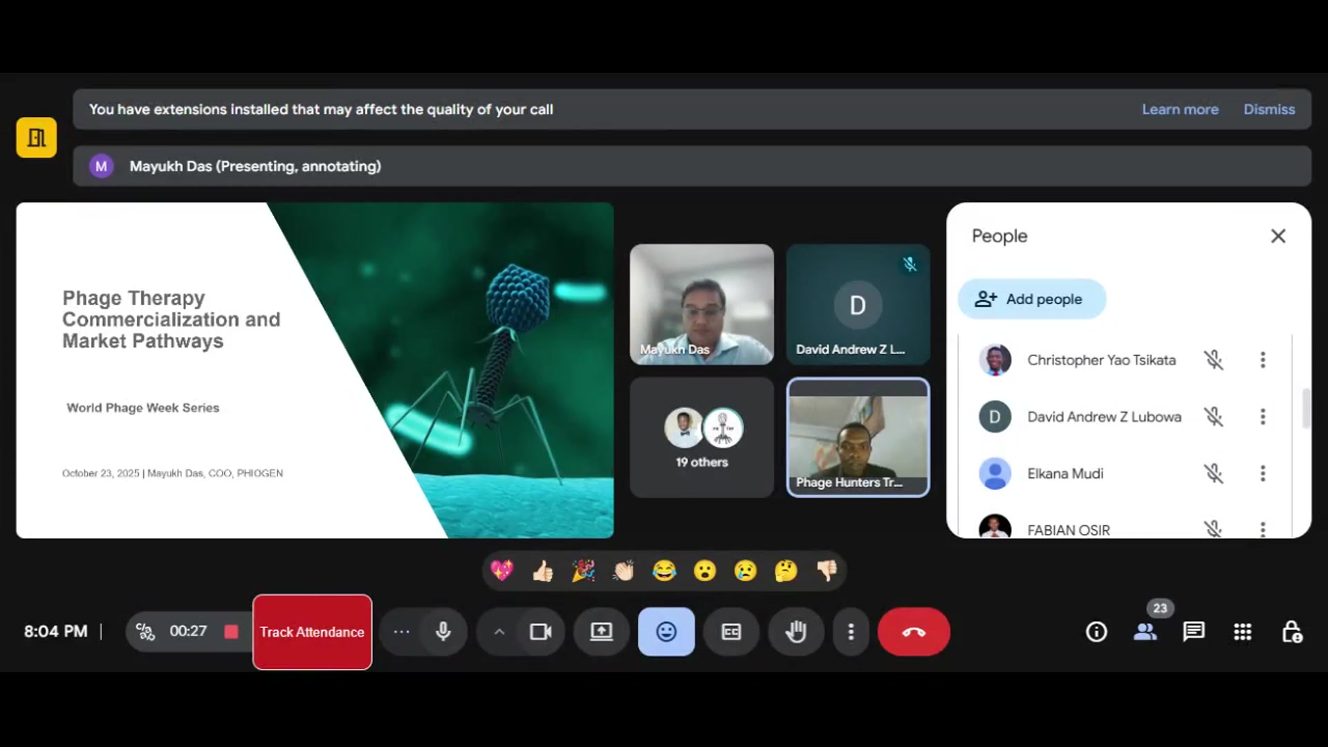 Video thumbnail for Day 2 phage therapy commercialization and market pathways investment and funding models
