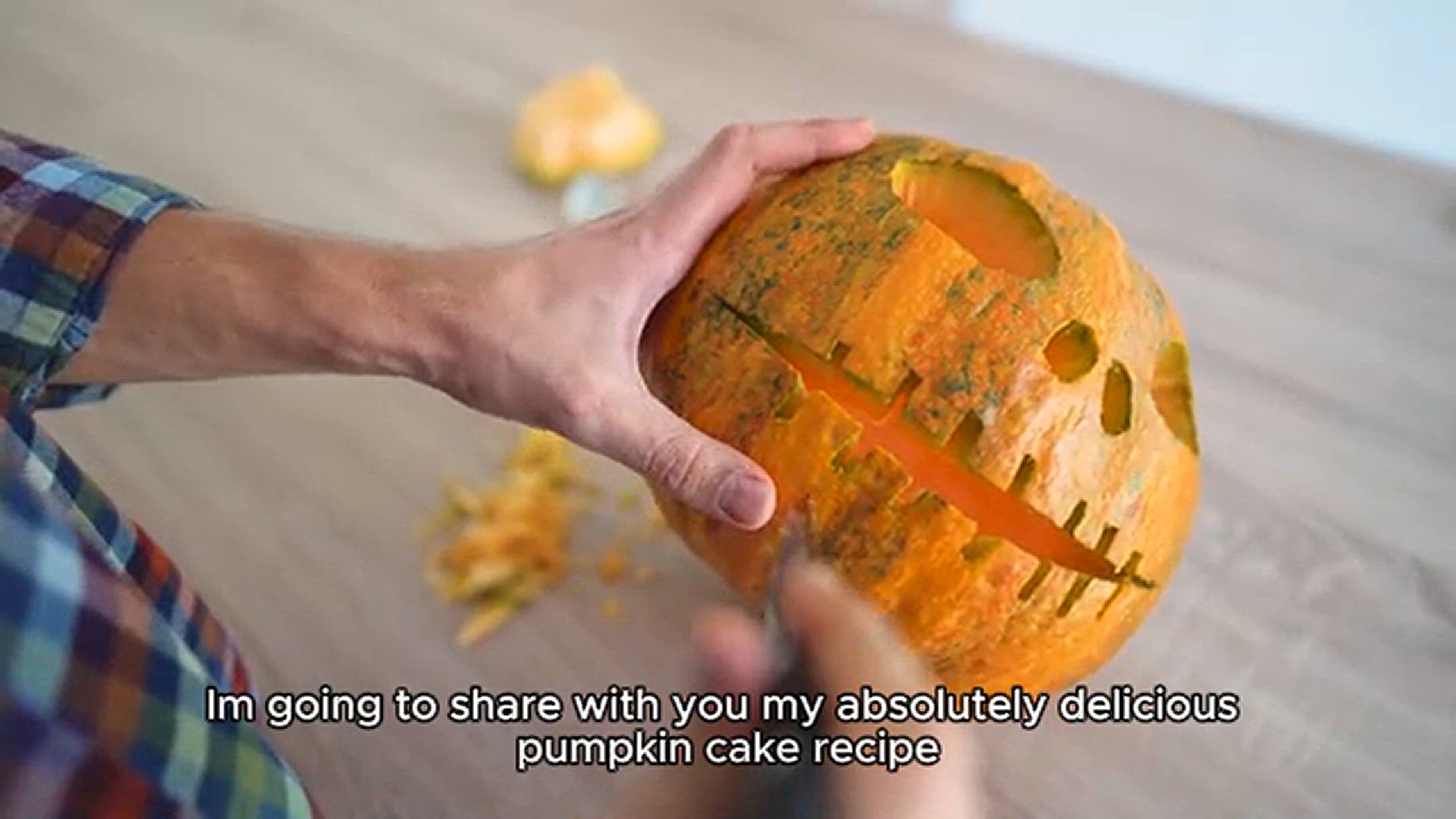 Video thumbnail for Pumpkin cake recipe