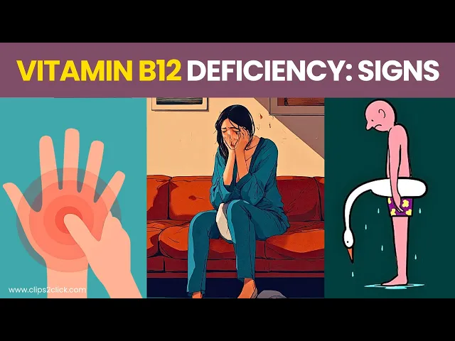 'Video thumbnail for Symptoms of Vitamin B12 Deficiency: 9 Warning Signs Not to Ignore'